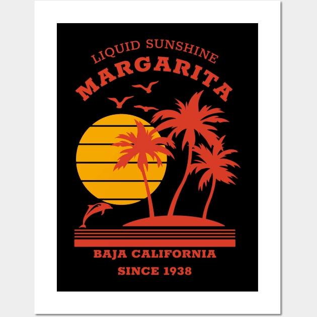 Margarita - Since 1938 - Liquid sunshine Wall Art by All About Nerds